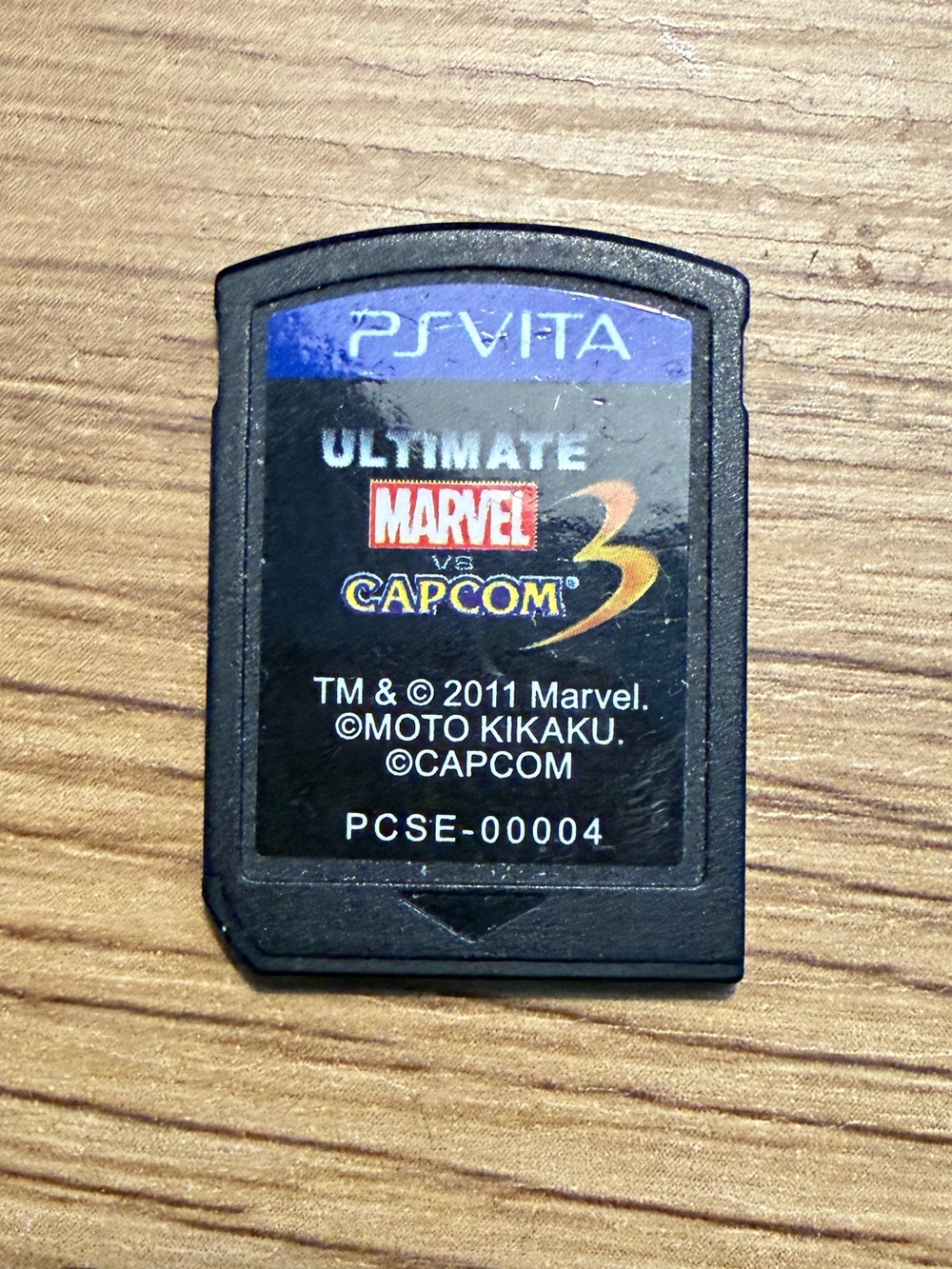 PS Vita Ultimate Marvel vs. Capcom 3 Game Card - Black